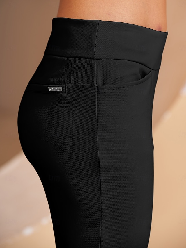 Women's Golf 28inch Ankle Pant Sun Protection Slim-Fit Stretch Ladies Golf Attire Clothes Outfits Wear Apparel