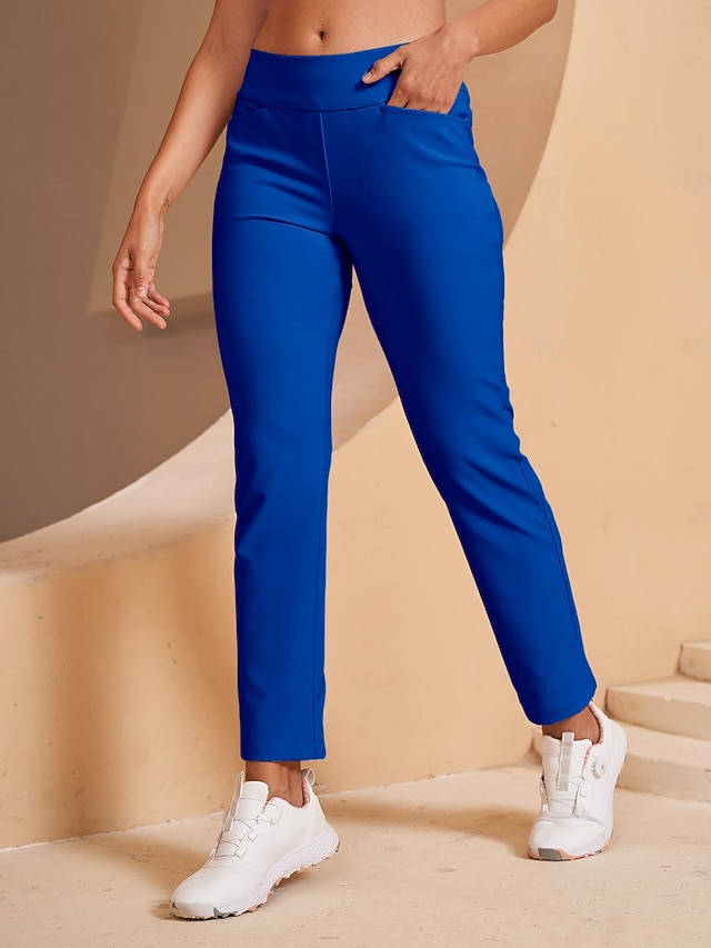 Women's Golf 28inch Ankle Pant Sun Protection Slim-Fit Stretch Ladies Golf Attire Clothes Outfits Wear Apparel