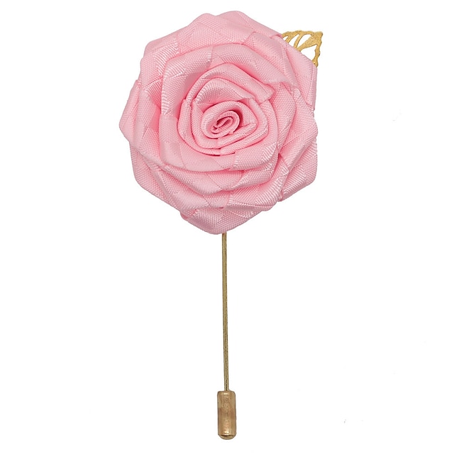 Wedding Flowers Boutonnieres Wedding / Wedding Party Grosgrain 0-10 cm Christmas