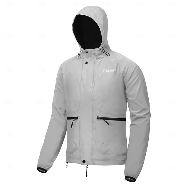WOSAWE motorcycle reflective belt hat jacket motorcycle hiking night riding night running workwear charging jacket windproof and splash proof jacket BD264