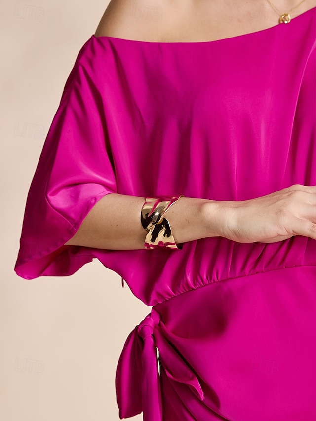 Gold Plated Iron Wavy Cuff Bracelet 鈥?Bold and Elegant Statement Jewelry for Women
